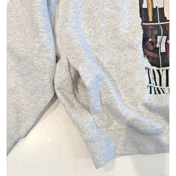 NWOT TAYLOR SWIFT THE ERAS TOUR MICROPHONE SET HOODIE Pockets Size Large - Picture 5 of 8